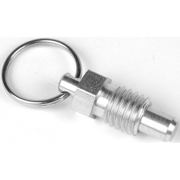Retr Plunger, Stl, 1/2"-13, No Lck, PK2
